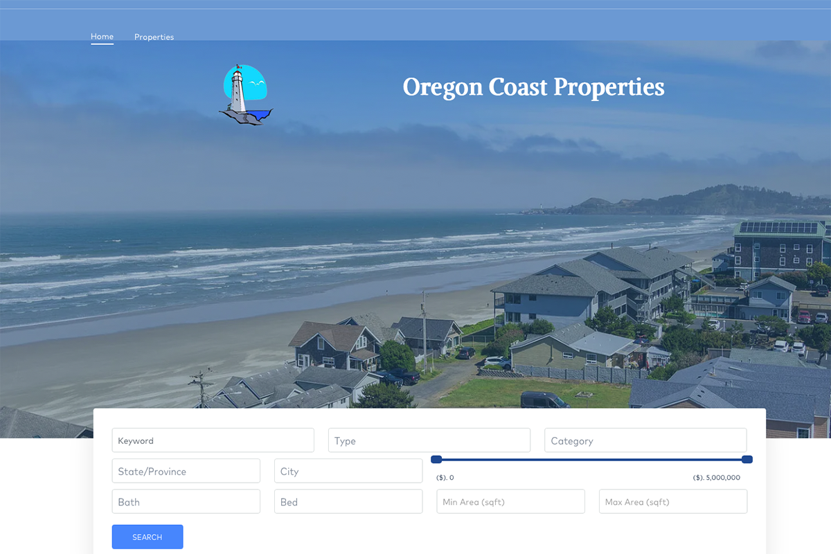Oregon Coast Properties